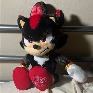 Build a Bear Brand New Shadow the Hedgehog Sonic 3 Plush Toy